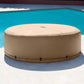 PureSpa™ Bubble Massage Inflatable Hot Tub w/ Energy Efficient Cover - 4 Person