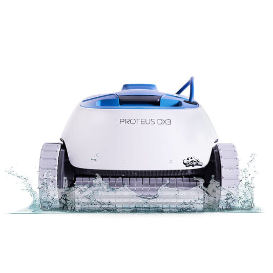 Aspirateur robot de piscine Dolphin Proteus DX3 - Idéal pour tous les types de piscines jusqu'à 33 pieds de longueur 