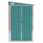 Gecheer Wall-Mounted Garden Shed Green 46.5"x113.4"x70.1", Outdoor Storage Shed with Door Galvanized Steel Shed Storage House for Backyard Garden Patio Lawn 46.5 x 113.4 x 70.1