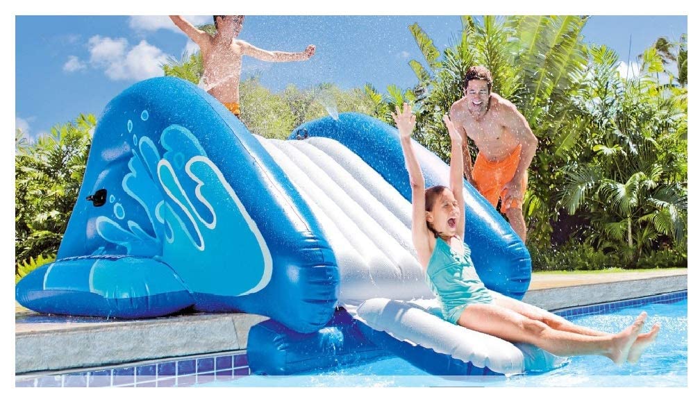 Nouveau INTEX Kool Splash piscine gonflable toboggan aquatique