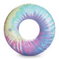 FUNBOY Giant Inflatable Tie Dye Tube Float, Donut Style Pool Float, Luxury Raft for Summer Pool Parties and Entertainment, Bundle Pack of 2 Tie Dye 2 Pack
