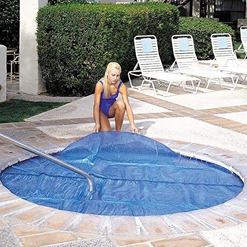 In The Swim 12 x 12 Foot Spa and Hot Tub Solar Blanket Cover 15 Mil 12 ft