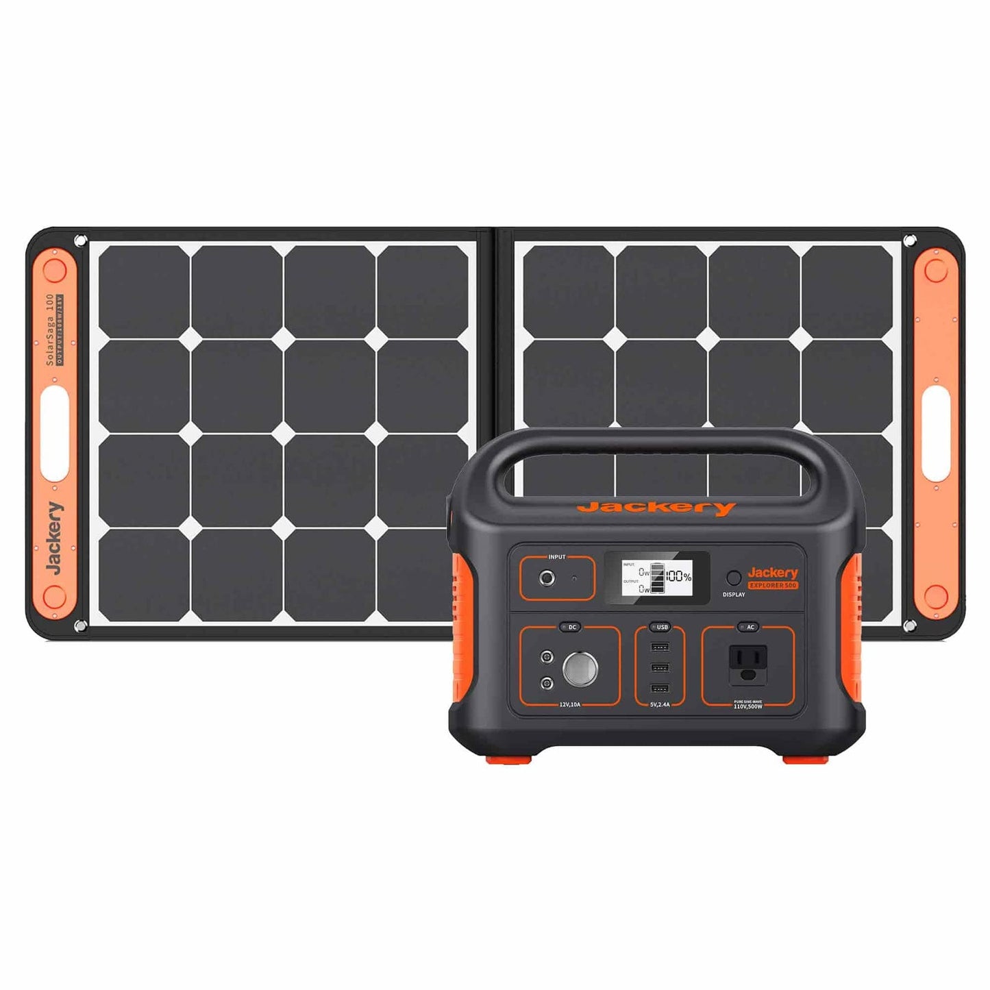 Générateur solaire Jackery Explorer 500, centrale électrique portable 518 Wh 