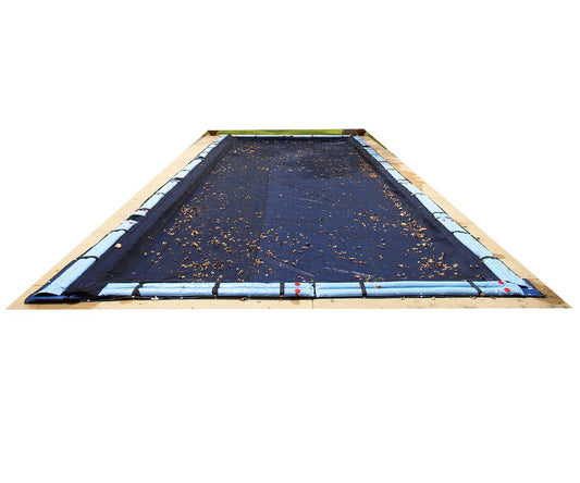 Filet à feuilles rectangulaire Blue Wave pour piscine creusée, 12 pi x 24 pi