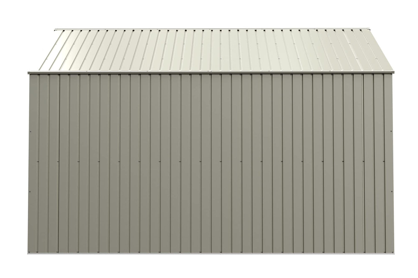 Arrow Shed Elite 12' x 12' Outdoor Lockable Gable Roof Steel Storage Shed Building, Cool Grey