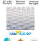 Sun2Solar Blue 18-Foot-by-40-Foot Rectangle Solar Cover | 1600 Series