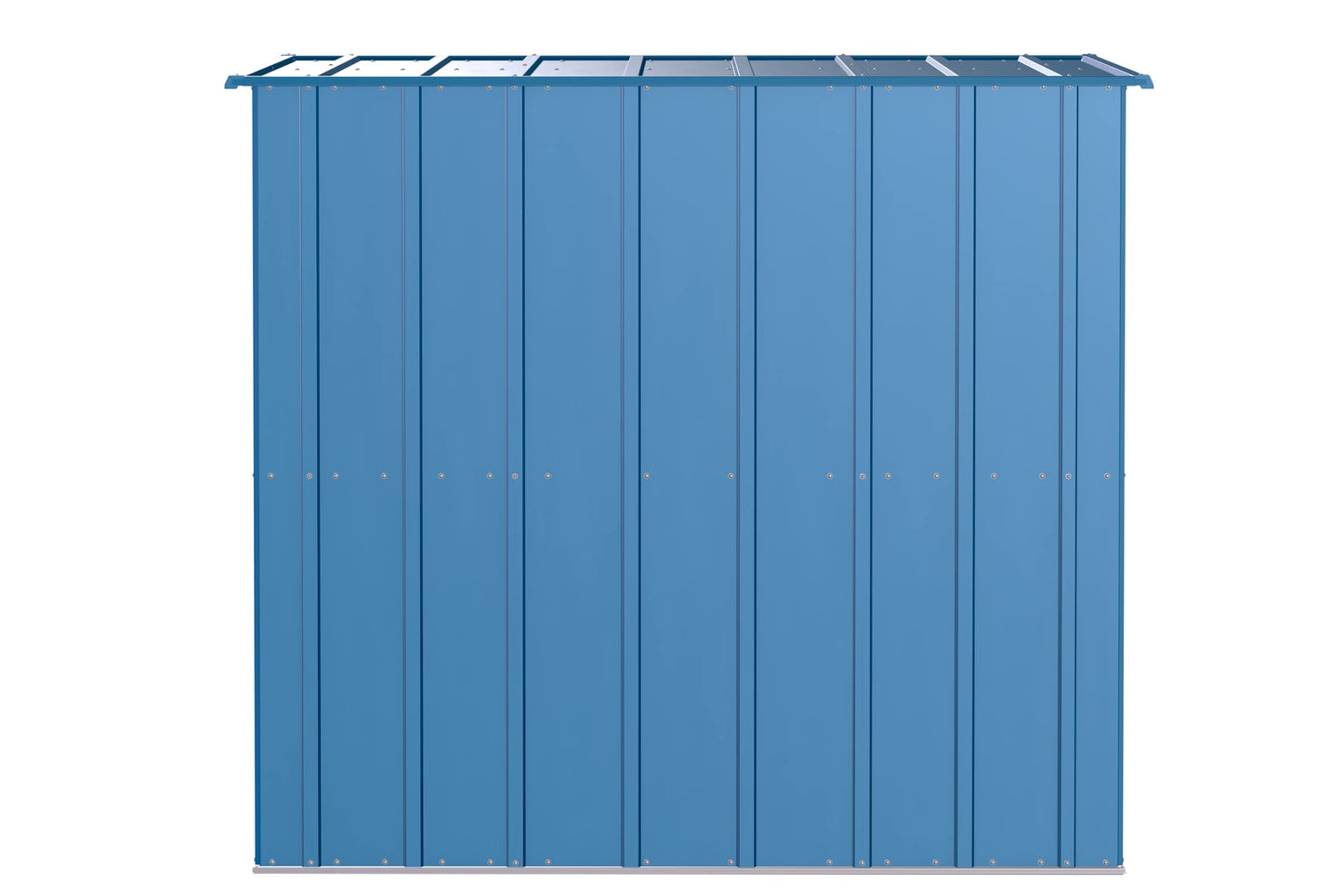 Arrow Shed Classic 6' x 4' Outdoor Padlockable Steel Storage Shed Building Blue Grey 6' x 4'