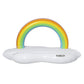 FUNBOY Giant Inflatable Luxury Rainbow Cloud Island Daybed Pool Float, Floating Bed, Two Cup Holders, Luxury Float for Summer Pool Party and Entertainment
