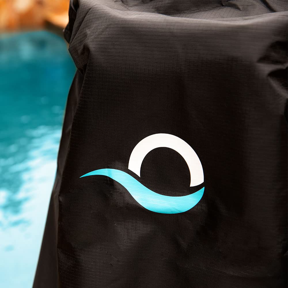 Dolphin Genuine Accessoire - Aspirateur de piscine robotique Universal Caddy et Premium Caddy Cover Bundle, La solution ultime de protection et de stockage pour votre robot