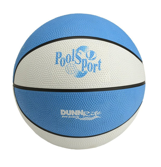 DUNNRITE Products Ballons de basket-ball aquatiques de taille moyenne – Choisissez entre trois couleurs, pour les paniers de basket-ball de piscine et les jeux de piscine Bleu PoolSport (7,75")