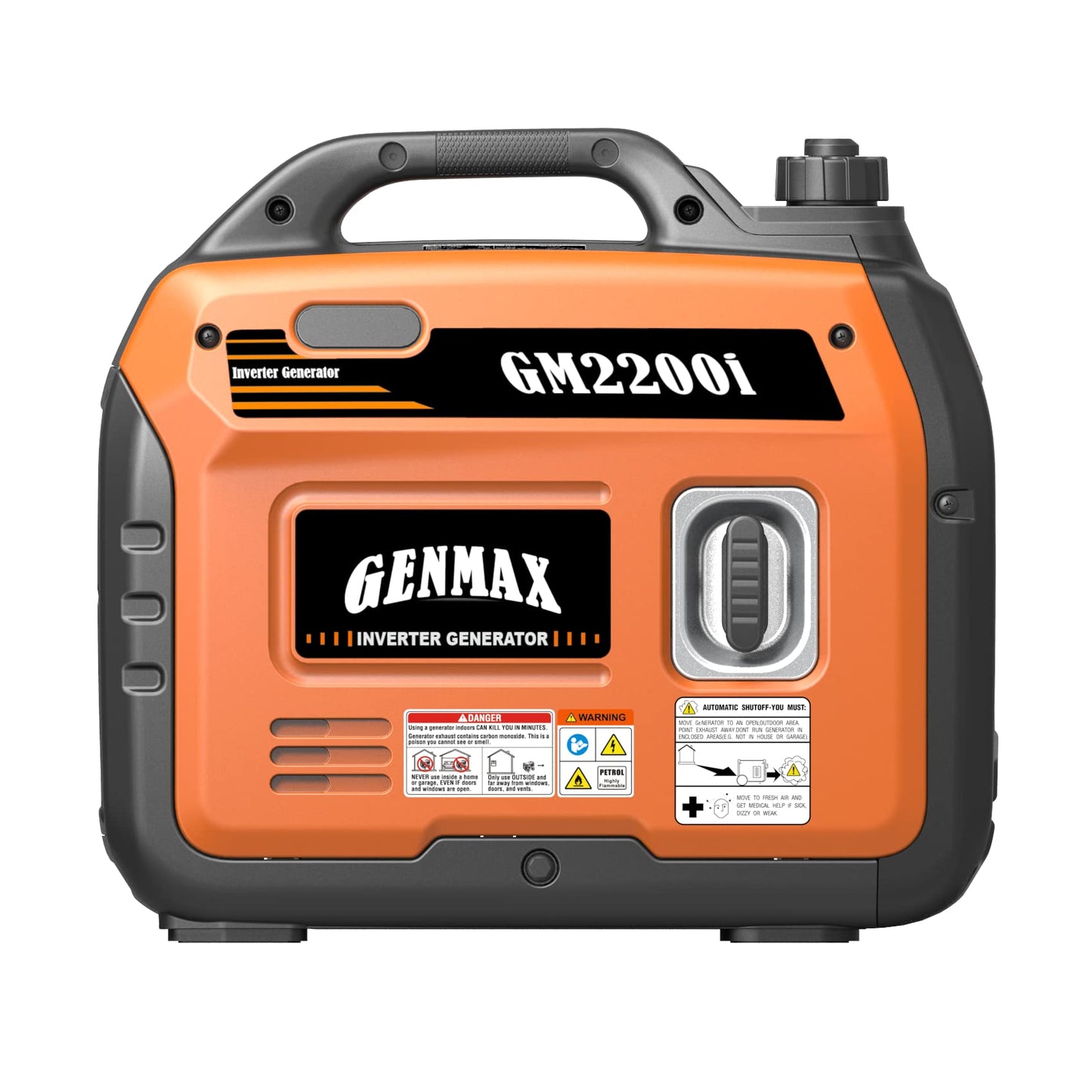 GENMAX GM2200i Portable Inverter Generator with 2200W Ultra-Quiet Gas Engine, EPA Compliant
