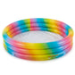 Intex Rainbow Ombre 3 Ring Pool Play Center uniquement