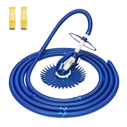 VINGLI Pool Vacuum Above Ground Indoor Outdoor Automatic Swimming Pool Cleaner Sweep Crawler Sweeper