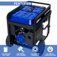 DuroMax XP15000E Générateur portable à gaz - 15 000 W - Démarrage électrique - Sauvegarde domestique et prêt pour camping-car - Approuvé par 50 États - Bleu/noir - 15 000 W 