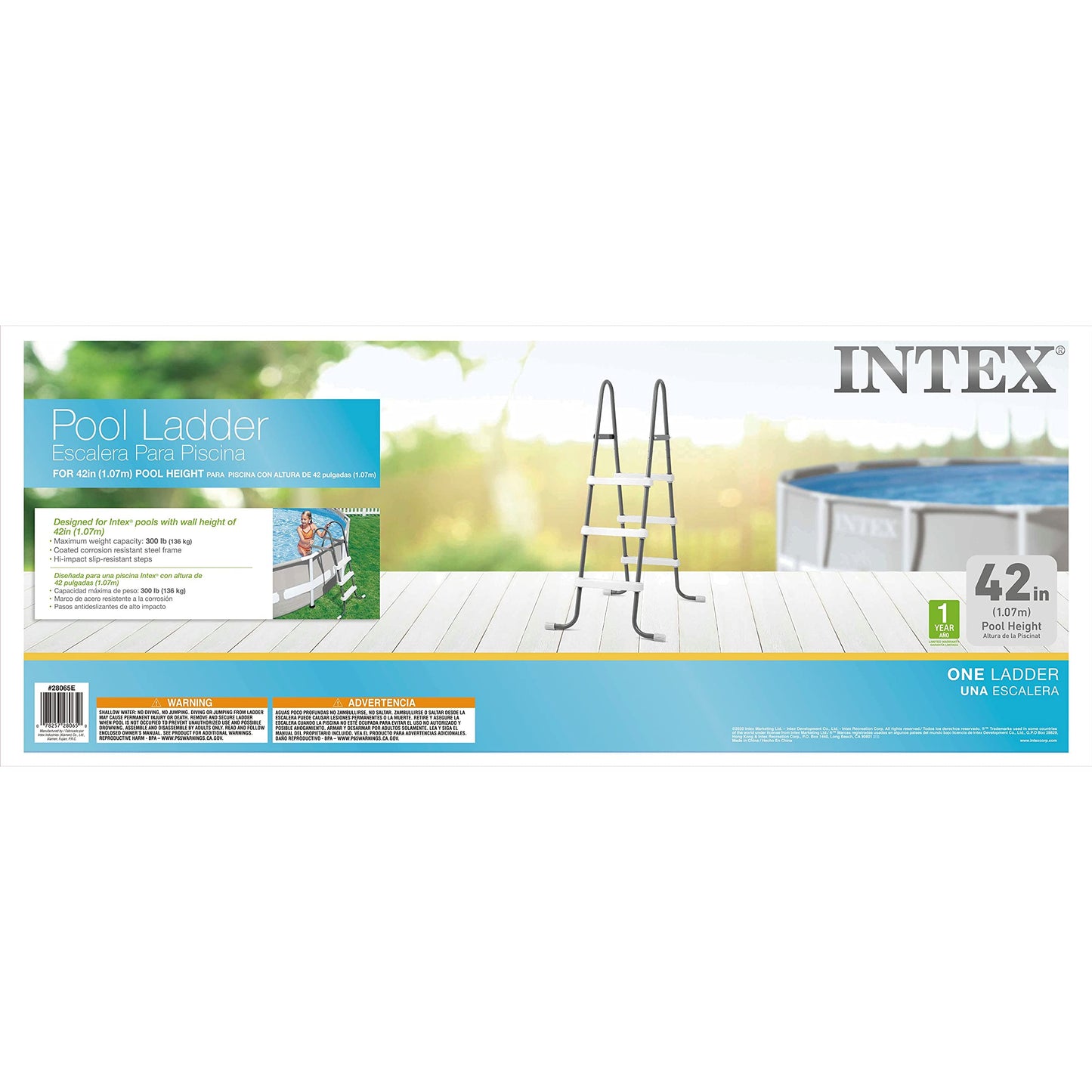 Intex - 42" Pool Ladder