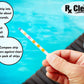 Rx Clear Comprimés de chlore emballés individuellement de 3 pouces | Un seau de 15 livres | Utiliser comme bactéricide, algicide et désinfectant dans les piscines et les spas | Dissolution lente et protection UV 15 lb