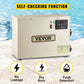 VEVOR Chauffe-eau électrique pour spa 9KW 240V 50-60HZ Chauffe-eau numérique pour spa avec régulateur de température réglable pour piscine et baignoires chaudes Chauffe-piscine auto-modulant avec CE 