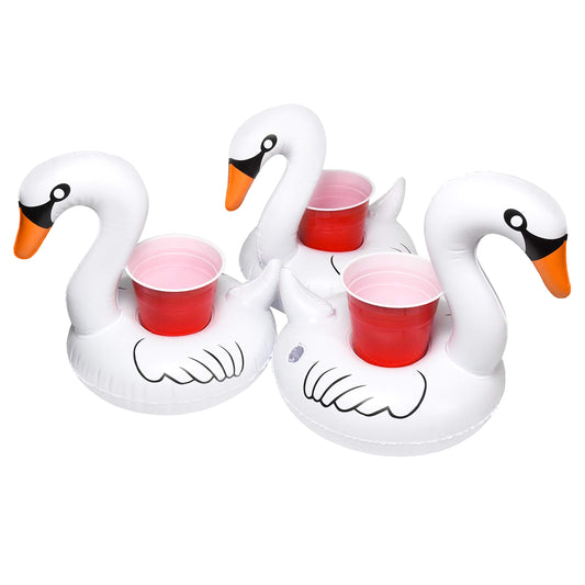 GoFloats Drink Float 3 Pack White Swan