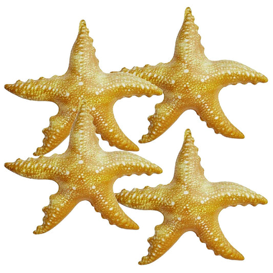 Jet Creations Animaux gonflables 50,8 cm de large Lot de 4 fournitures de piscine Star Fish Party Favors Cadeaux d'anniversaire pour enfants an-STAR4, Multi STARFISH