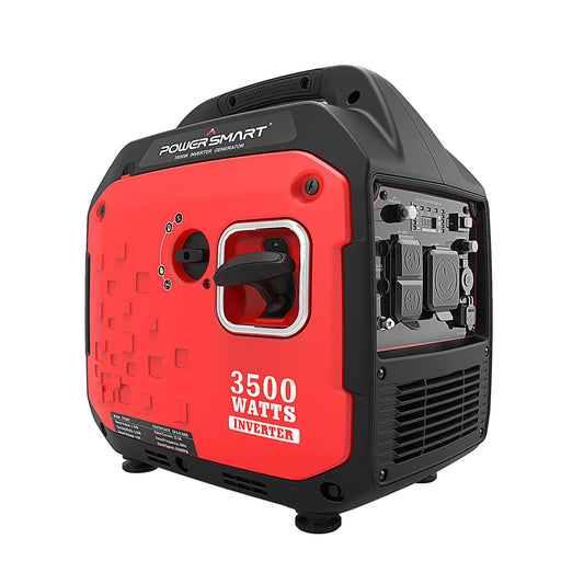 PowerSmart 3500-Watt Portable Inverter Generator Gas Powered, Super Quiet Outdoor Generator RV Ready for Home Use, CARB Compliant PS5035 3500 Watts