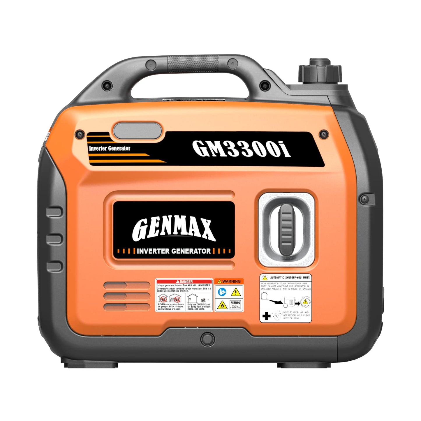 GENMAX GM3300i 3300W Ultra-Quiet Gas Engine Portable Inverter Generator