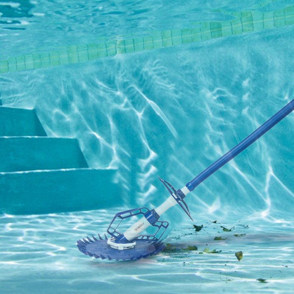 Aspirateur de piscine VINGLI hors sol intérieur extérieur automatique nettoyeur de piscine balayeuse balayeuse sur chenilles