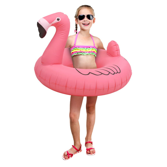 GoFloats GoFloats Flamingo Party Tube Gonflable Rose