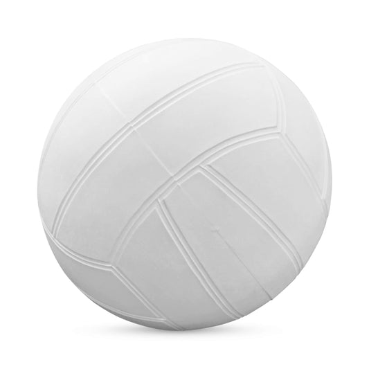 Ballon de volley-ball aquatique de taille standard pour piscine Botabee | Ballon de volley-ball de piscine à utiliser avec Dunnrite, Intex, Swimways ou autres ensembles de volley-ball de piscine Blanc classique (7,8")