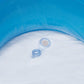 H2OGO ! Piscine Familiale Gonflable Rectangulaire Bleue 79 pouces