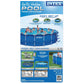Ensemble de piscine à cadre métallique Intex 18 pi x 48 po + accessoires