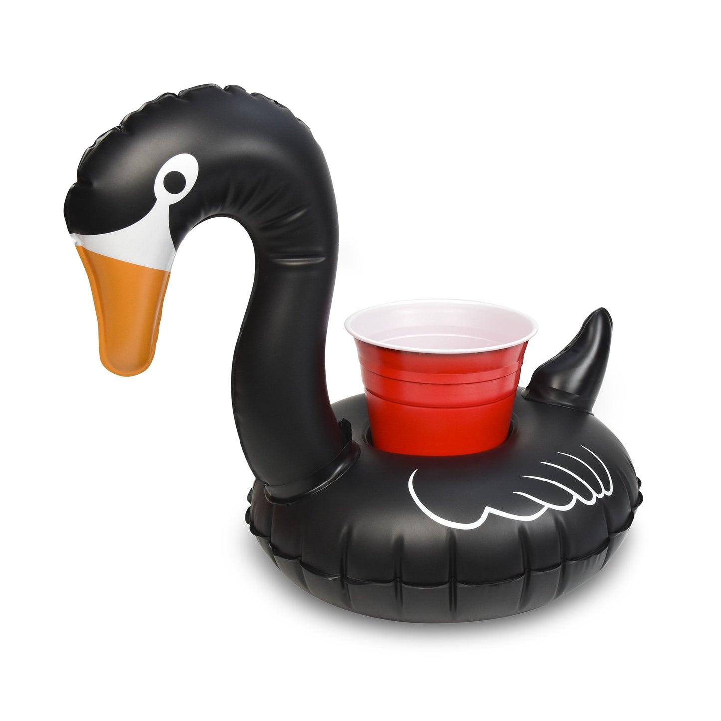 GoFloats Drink Float Lot de 3 cygnes noirs