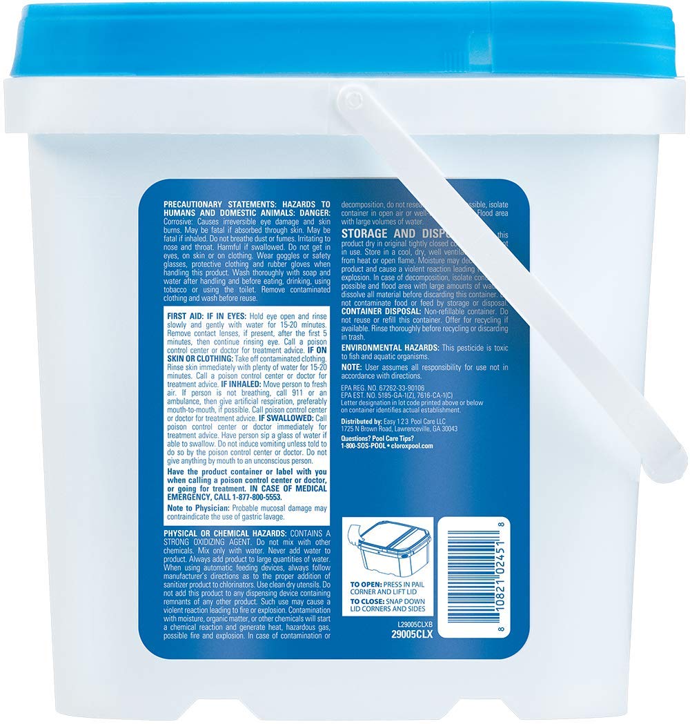 Clorox Pool&amp;Spa 29005CLX XtraBlue Comprimés de chloration 1" Blanc 2,3 kg