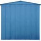 Arrow Shed Classic 6' x 7' Outdoor Padlockable Steel Storage Shed Building,Blue Grey Blue Grey 6' x 7'