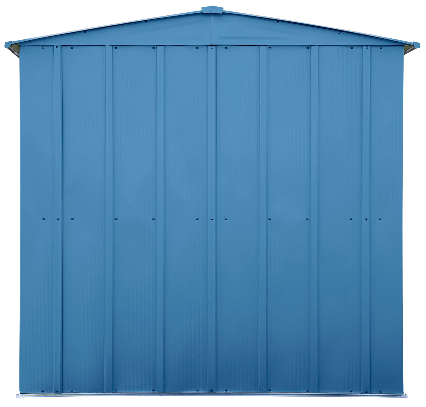 Arrow Shed Classic 6' x 7' Outdoor Padlockable Steel Storage Shed Building,Blue Grey Blue Grey 6' x 7'