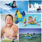 Inflatable Body Surfing Float Board Surf Rider for Slip and Slides Pool Water Game Portable Dual Boogie Board Wave Bodyboard Water Beach Fun Toy Double-Color Design for Kids and Adult 3020Inch Dinosaure