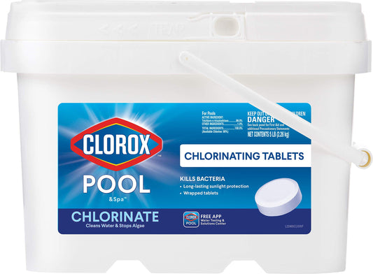 Clorox Pool&amp;Spa Active99 Comprimés de chloration de 3 po 5 lb