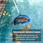 Poolvio Râteau à écumoire professionnel pour piscine avec sac en filet profond à double couture, cadre et poignée en aluminium pour un nettoyage plus rapide et un ramassage et un retrait plus faciles des débris Râteau de piscine à cadre en aluminium