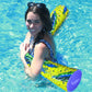 VOS Mega Foam Pool Wavy Noodle Big Round Premium Outdoor Water Float Single Pack Dorado