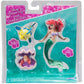 SwimWays Little Mermaid Disney Dive Characters Jouet de piscine pour enfants - Princesse Ariel, Flounder et Sebastian, jouets de bain et fournitures de fête à la piscine