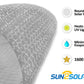 Sun2Solar Blue 18-Foot Round Solar Cover | 1600 Series Style
