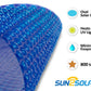 Sun2Solar Blue 15-Foot-by-30-Foot Oval Solar Cover | 800 Series Style