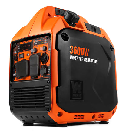 WEN 56360iX 3600-Watt Portable Inverter Generator 3600W Gen. w/ CO Watchdog