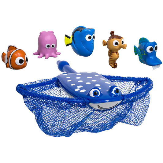SwimWays Disney Finding Dory Mr. Ray's Dive and Catch Game, jouets de bain et fournitures de fête à la piscine pour les enfants de 5 ans et plus