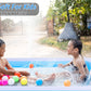 Piscine gonflable, pleine grandeur bleue, à partir de 3 ans, piscine familiale de jardin extérieur