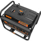 WEN GN4500 4500-Watt 212cc Transfer Switch and RV-Ready Portable Generator, CARB Compliant, Orange/Black 4500W + Single Fuel + Recoil Start