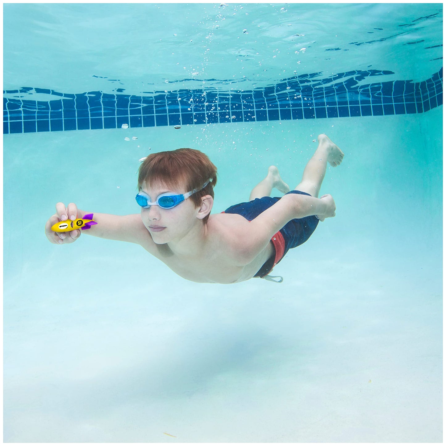 SwimWays Toypedo Bandits Pool Diving Toys - Pack de 4 Toypedo Diving Toys-4 Pack