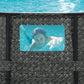 Summer Waves Elite P8A01648B 16ft x 48in Above Ground Frame Swimming Pool Set w/Filter Pump, Pool Cover, Ladder, Ground Cloth, & Maintenance Kit 192 x 192 x 48 inches Gray