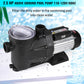 Seeutek 2.5 HP Pool Pump for Above Ground Pool,8880 GPH 1850W Powerful Above Ground Pool Pumps with Strainer Basket. 2.5HP