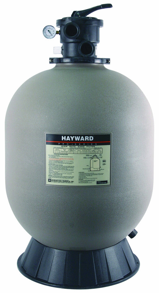 Hayward S244T ProSeries Filtre à sable, 24 pouces, vanne de 1,5 pouce à montage sur le dessus