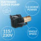 Hayward W3SP2607X10 Pompe de piscine Super Pump 1 HP